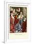 Henry VI and His Court-H. Shaw-Framed Art Print