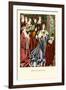 Henry VI and His Court-H. Shaw-Framed Art Print