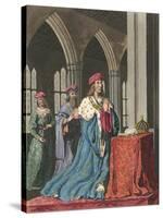 Henry VI at Devotions-Charles Hamilton Smith-Stretched Canvas