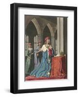 Henry VI at Devotions-Charles Hamilton Smith-Framed Art Print