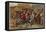 Henry VI, Falstaff Reviews His Ragged Regiment-Sir John Gilbert-Framed Stretched Canvas