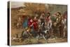 Henry VI, Falstaff Reviews His Ragged Regiment-Sir John Gilbert-Stretched Canvas