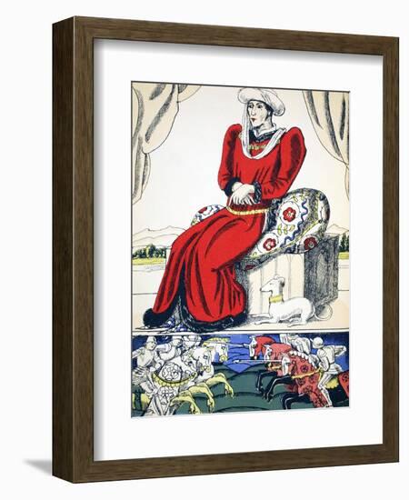 Henry VI, King of England from 1422-1461 and 1470-1471, (1932)-Rosalind Thornycroft-Framed Giclee Print