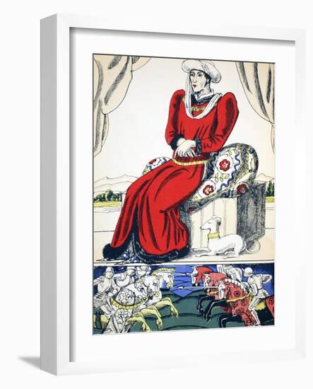 Henry VI, King of England from 1422-1461 and 1470-1471, (1932)-Rosalind Thornycroft-Framed Giclee Print