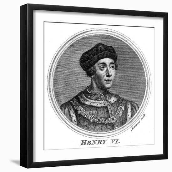 Henry VI of England, (1421-147)-Chambers-Framed Giclee Print