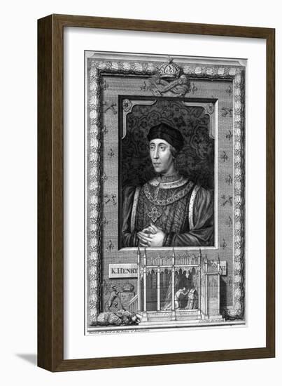 Henry VI of England, (18th Centur)-George Vertue-Framed Giclee Print