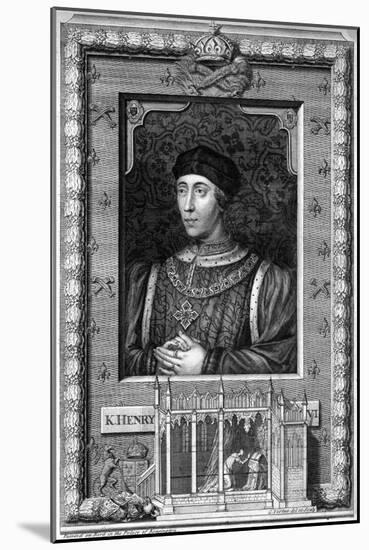 Henry VI of England, (18th Centur)-George Vertue-Mounted Giclee Print