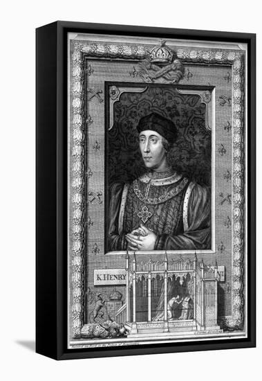 Henry VI of England, (18th Centur)-George Vertue-Framed Stretched Canvas