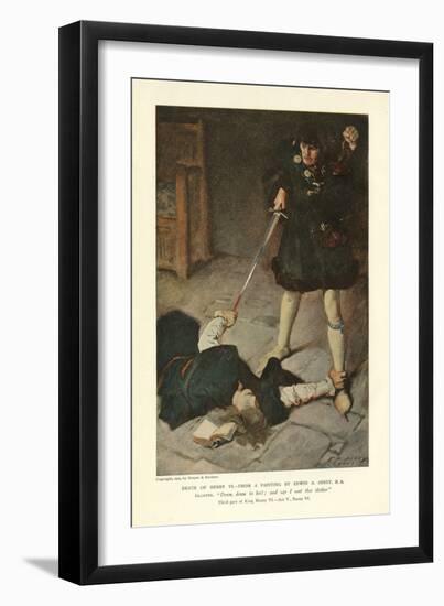 Henry VI, Part 3, by Shakespeare-null-Framed Art Print