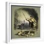 Henry VI part III by Shakespeare-John Gilbert-Framed Giclee Print