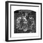 Henry VI Presenting a Sword to John Talbot, Earl of Salisbury, C1445-null-Framed Giclee Print