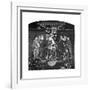 Henry VI Presenting a Sword to John Talbot, Earl of Salisbury, C1445-null-Framed Giclee Print