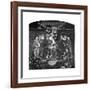 Henry VI Presenting a Sword to John Talbot, Earl of Salisbury, C1445-null-Framed Giclee Print