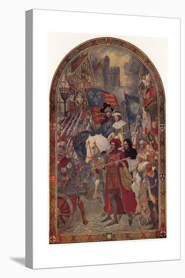 Henry VI, the Battle of Barnet, 1471-John Henry Amschewitz-Stretched Canvas