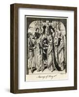 Henry VI Wedding-C. Grignion-Framed Art Print