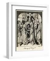 Henry VI Wedding-C. Grignion-Framed Art Print