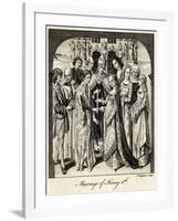 Henry VI Wedding-C. Grignion-Framed Art Print