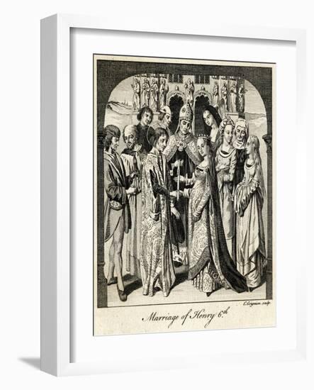 Henry VI Wedding-C. Grignion-Framed Art Print