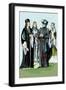 Henry VII and Barron of Suffolf-Richard Brown-Framed Art Print