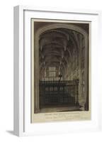 Henry VII Chapel, Westminster Abbey, London-Joseph Constantine Stadler-Framed Giclee Print