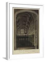 Henry VII Chapel, Westminster Abbey, London-Joseph Constantine Stadler-Framed Giclee Print