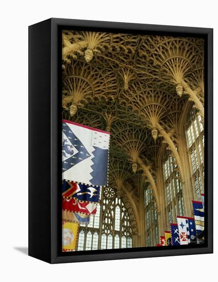 Henry VII Chapel, Westminster Abbey, Unesco World Heritage Site, Westminster, London, England-Michael Jenner-Framed Stretched Canvas