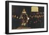 Henry VII & His Barber Surgeons-Hans Holbein the Younger-Framed Premium Giclee Print