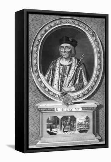 Henry VII, King of England-Parr-Framed Stretched Canvas