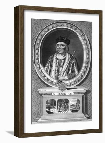 Henry VII, King of England-Parr-Framed Giclee Print