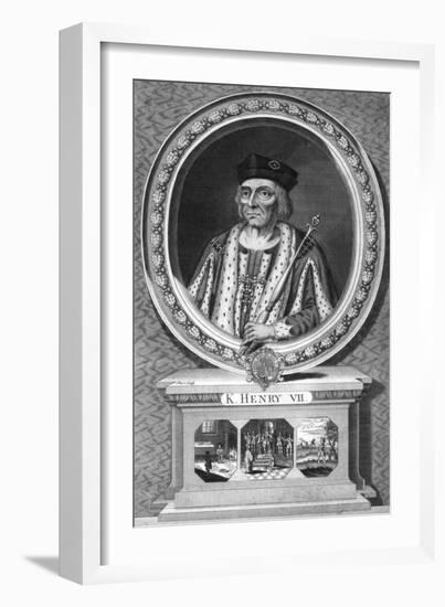 Henry VII, King of England-Parr-Framed Giclee Print