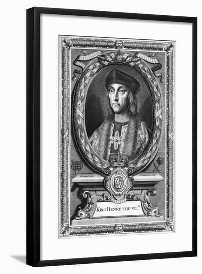 Henry VII of England, (17th Centur)-P Vanderbanck-Framed Giclee Print