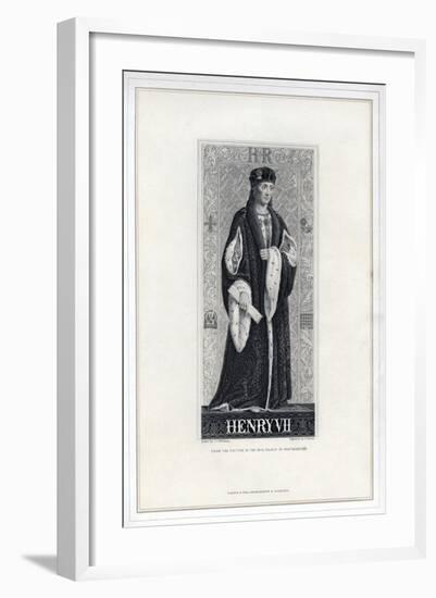 Henry VII of England-T Brown-Framed Giclee Print