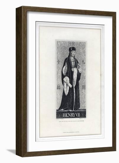 Henry VII of England-T Brown-Framed Giclee Print