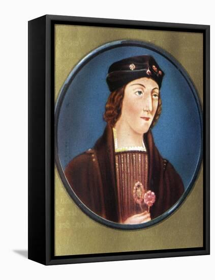 Henry VII Portrait of-Nicholas Hilliard-Framed Stretched Canvas