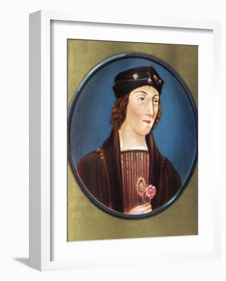 Henry VII Portrait of-Nicholas Hilliard-Framed Giclee Print