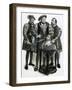 Henry VIII Agrees to Plans to Sail to China by a North-East Passage-Clive Uptton-Framed Giclee Print