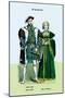 Henry VIII and Ann of Cleeves-Richard Brown-Mounted Art Print