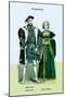 Henry VIII and Ann of Cleeves-Richard Brown-Mounted Art Print