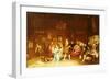 Henry VIII and Anne Boleyn Observed by Queen Katherine, 1870-Marcus Stone-Framed Giclee Print