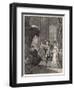 Henry VIII and Anne Boleyn-null-Framed Art Print