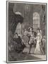 Henry VIII and Anne Boleyn-null-Mounted Art Print