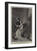 Henry VIII, and Anne Boleyn-George Frederick Folingsby-Framed Giclee Print