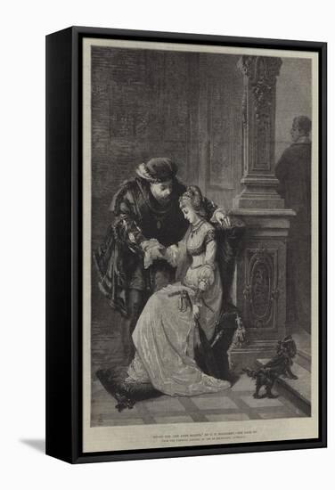 Henry VIII, and Anne Boleyn-George Frederick Folingsby-Framed Stretched Canvas