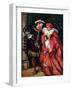 Henry VIII and Cardinal Wolsey, C1888-John Gilbert-Framed Giclee Print