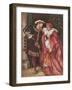 Henry VIII and Cardinal Wolsey-Sir John Gilbert-Framed Giclee Print