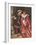 Henry VIII and Cardinal Wolsey-Sir John Gilbert-Framed Giclee Print