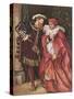 Henry VIII and Cardinal Wolsey-Sir John Gilbert-Stretched Canvas