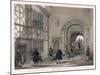 Henry VIII Arrives at Hever Castle, Kent-null-Mounted Art Print