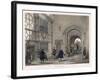 Henry VIII Arrives at Hever Castle, Kent-null-Framed Art Print