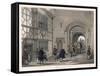 Henry VIII Arrives at Hever Castle, Kent-null-Framed Stretched Canvas